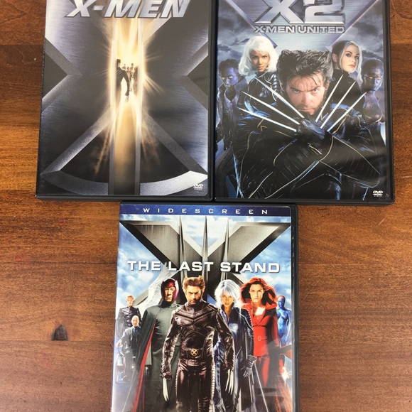 X-Men Trilogy DVD Set X-Men X2 X-Men United X3 The Last Stand All 3 Movies Box - Picture 8 of 10